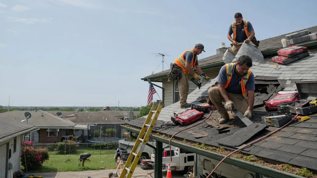 Roof Repair in Bowlegs, OK near me